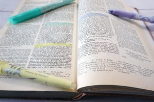 Bible study highlighters - Romans 8