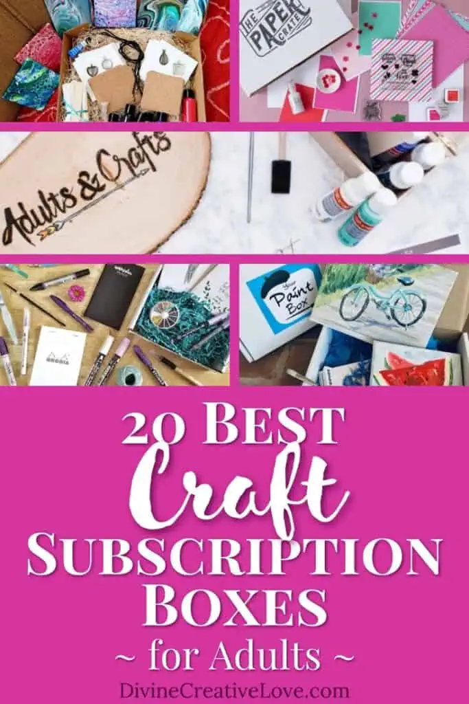 15 Unique Craft Kits for Adults  Monthly crafts, Daily crafts, Monthly craft  kits