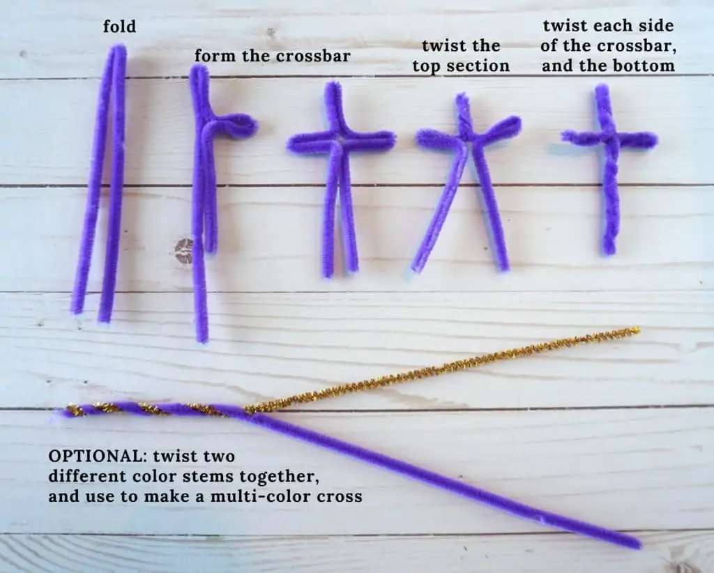 Easter cross craft