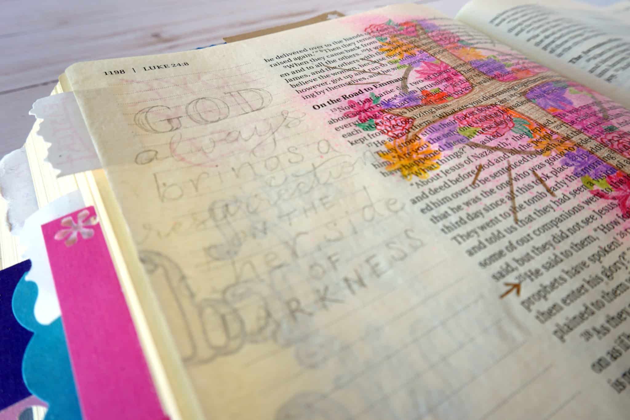 Easter Bible Journal: The LIGHT After the Darkness | Divine Creative Love
