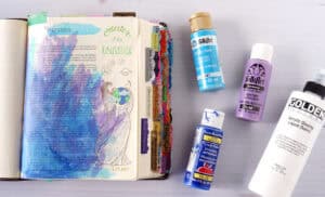 Bible journaling on Genesis 1 - God's Creation