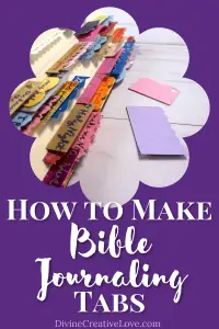 how to make Bible tabs
