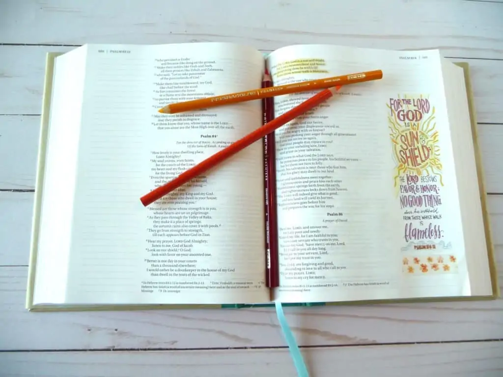 Bible journaling for beginners