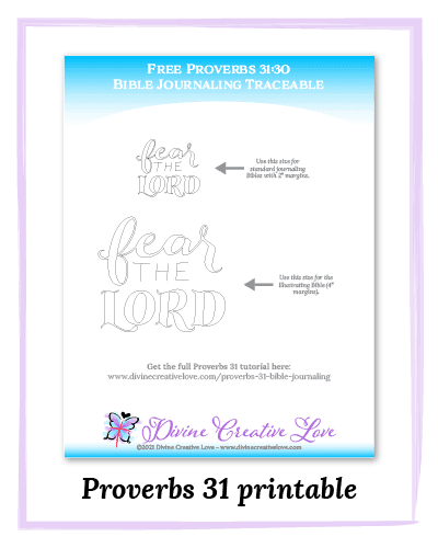 Proverbs 31 printable