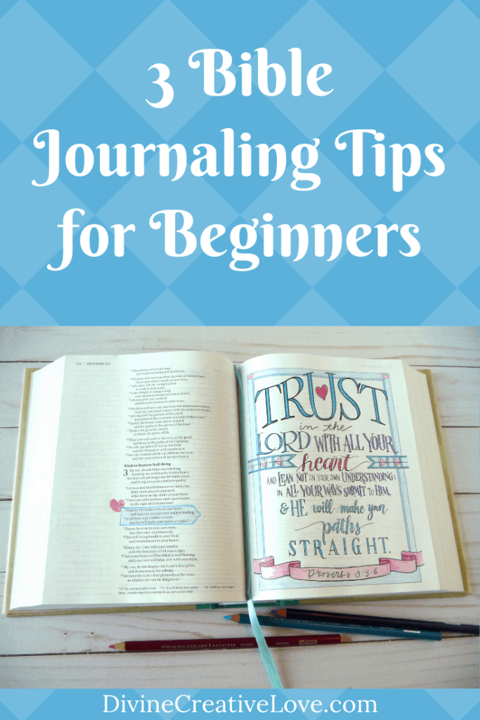 Bible Journaling for Beginners | Divine Creative Love