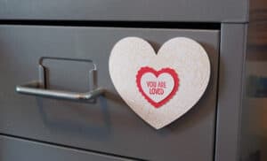 magnetic you are loved Valentine