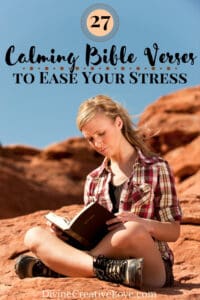 calming Bible verses to ease stress