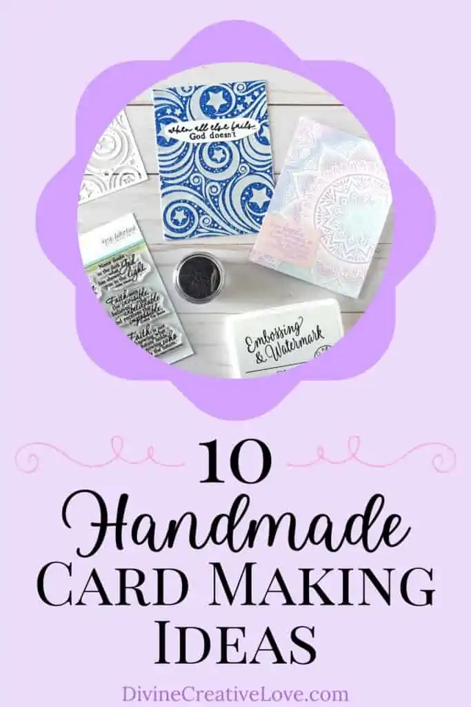 10 handmade card making ideas
