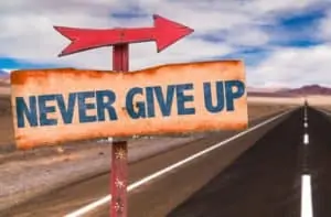 Bible verses about not giving up