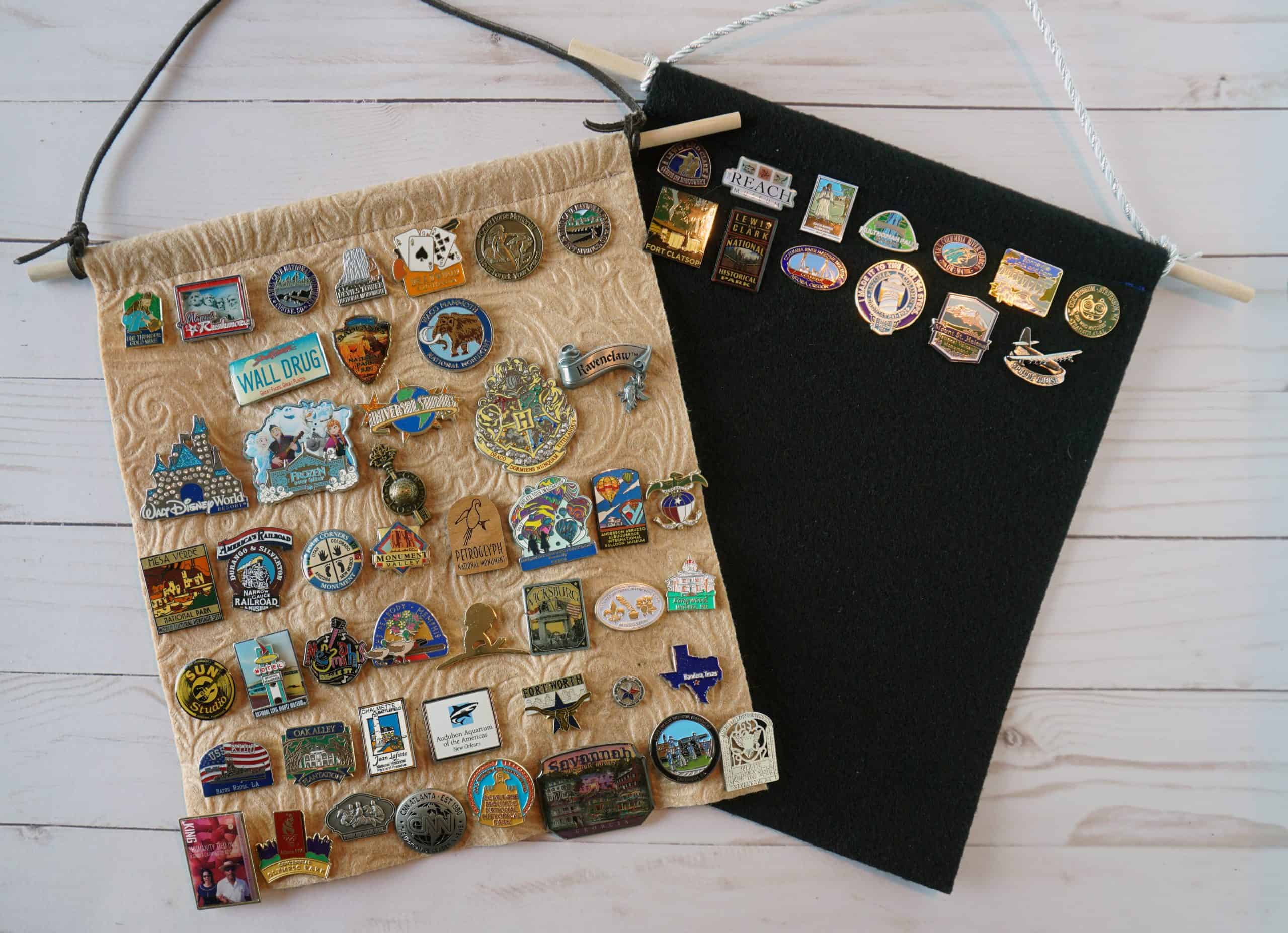 DIY Pin Storage Banner