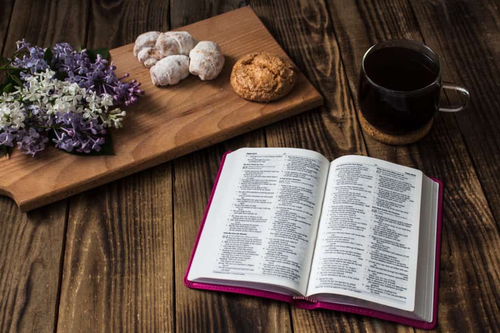 bible and coffee Divine Creative Love