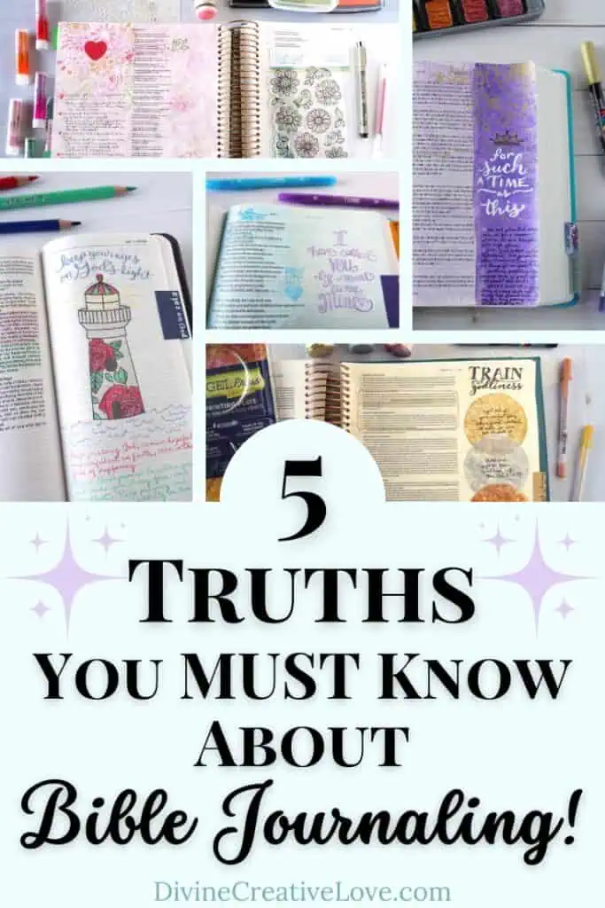 5 Truths You Must Know About Bible Journaling!